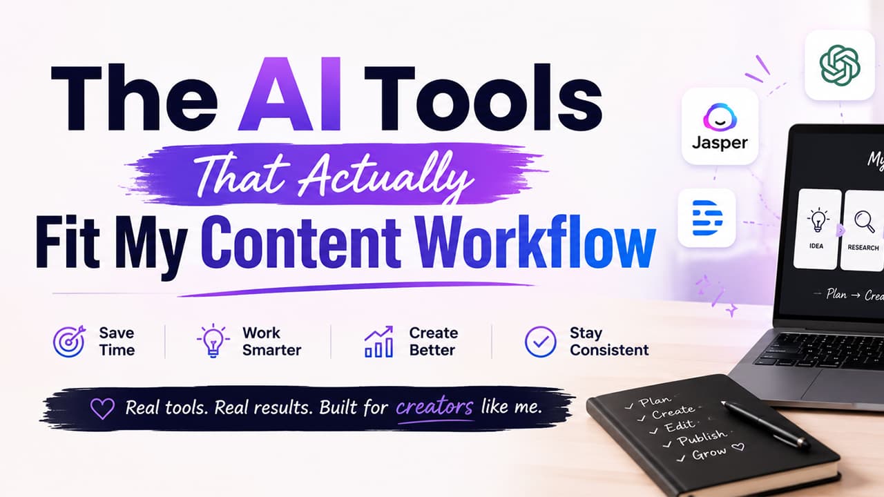 The AI Tools That Actually Fit My Content Workflow